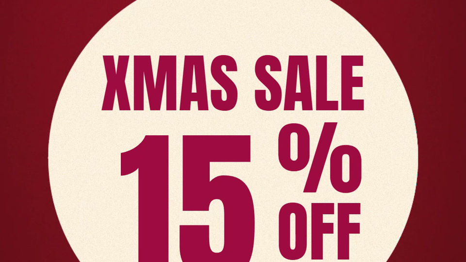 Christmas sale CMM 25-26